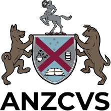 The Australian and New Zealand College of Veterinary Scientists logo